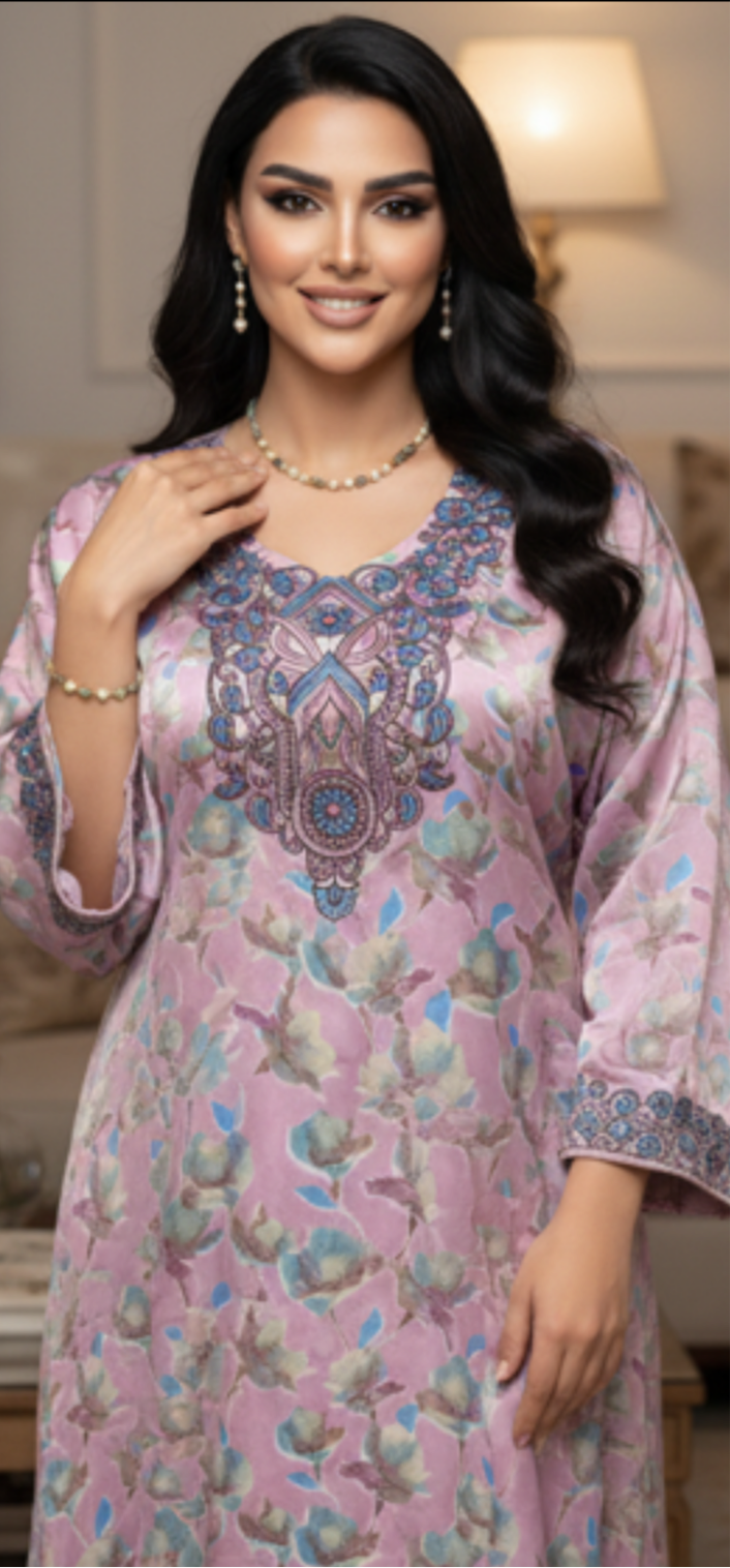 حرير إندونيسي مع الشيلة